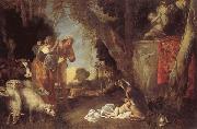 Antonio Maria Vassallo The Birth of King Cyrus USA oil painting artist